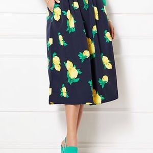 Eva Mendes Lemon skirt